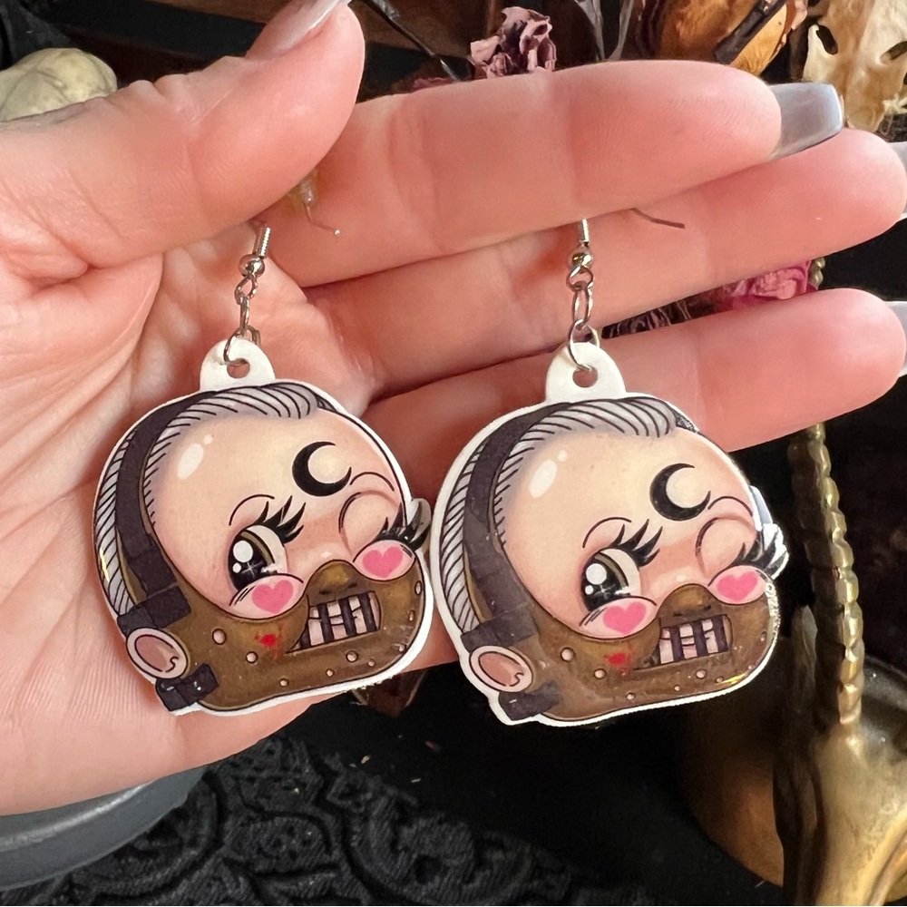 Hannibal Lector Earrings